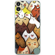 Чохол BoxFace Nothing CMF Phone 1 Sleepy Cats