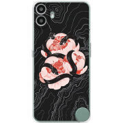Чохол BoxFace Nothing CMF Phone 1 Snake Rose