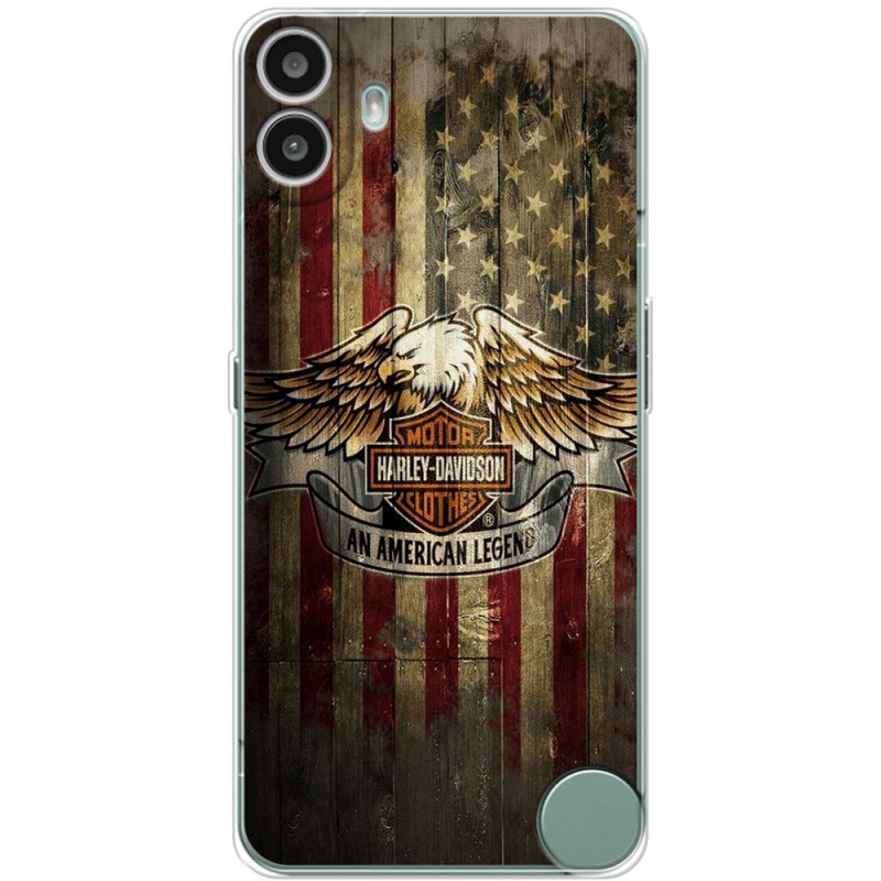 Чохол BoxFace Nothing CMF Phone 1 Harley An American Legend