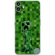 Чохол BoxFace Nothing CMF Phone 1 Minecraft Creeper