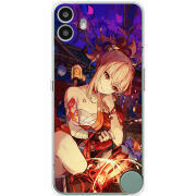 Чохол BoxFace Nothing CMF Phone 1 Genshin Ёимия с огоньком