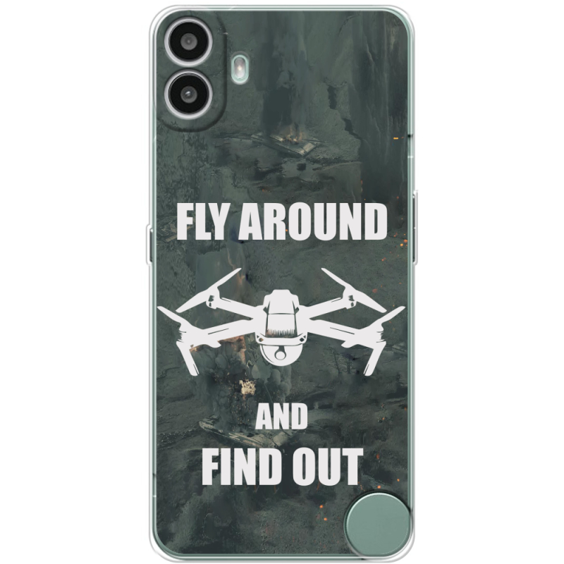 Чохол BoxFace Nothing CMF Phone 1 Дрон Fly Around