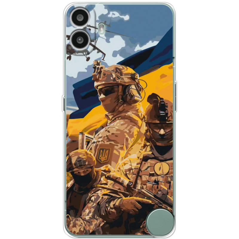 Чохол BoxFace Nothing CMF Phone 1 Воїни ЗСУ