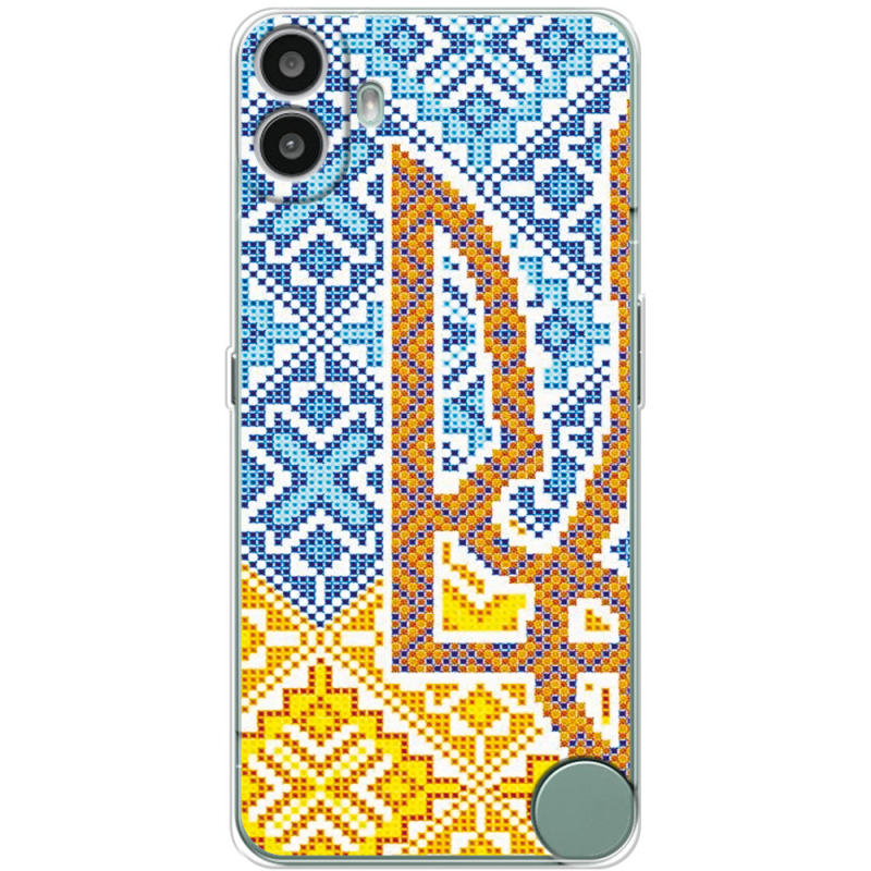 Чохол BoxFace Nothing CMF Phone 1 Тризуб Вишивка