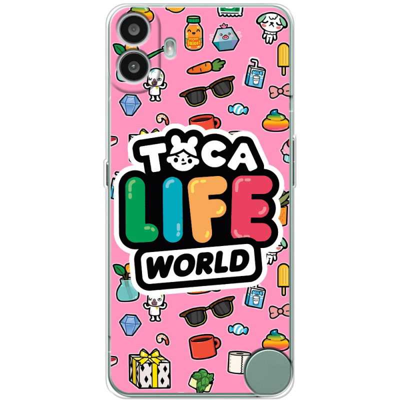 Чохол BoxFace Nothing CMF Phone 1 Toca Boca Life World