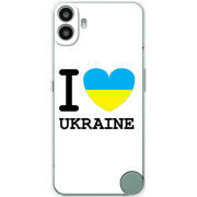 Чохол BoxFace Nothing CMF Phone 1 I love Ukraine