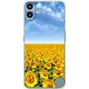 Чохол BoxFace Nothing CMF Phone 1 Подсолнухи