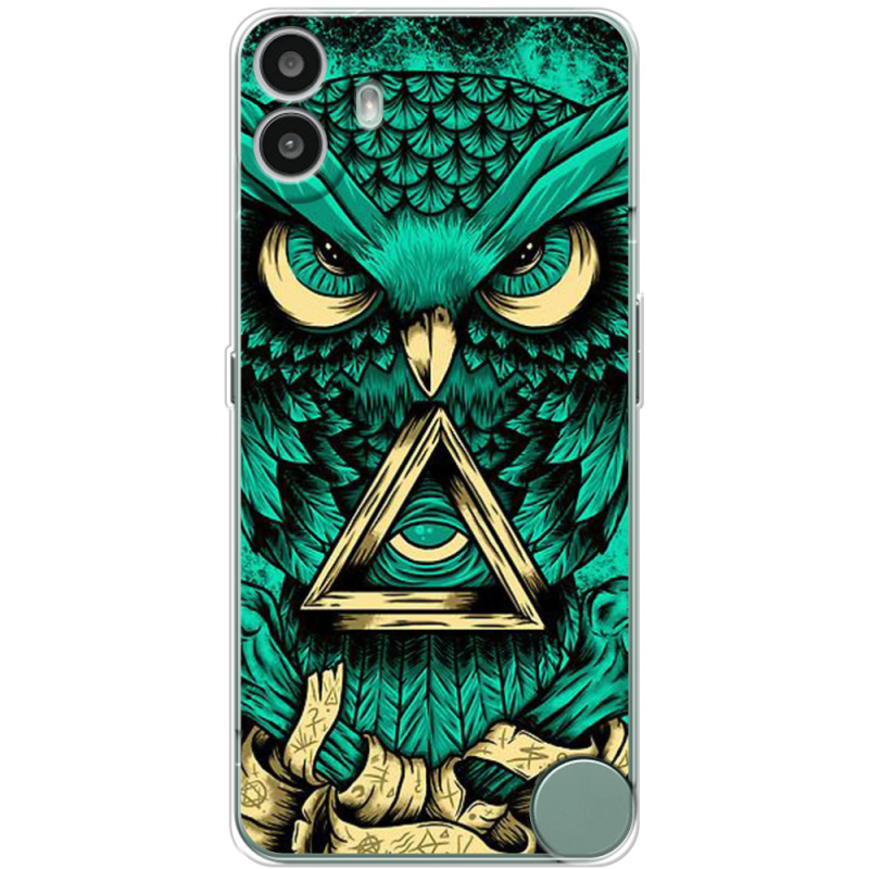 Чохол BoxFace Nothing CMF Phone 1 Masonic Owl