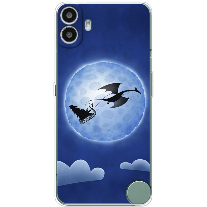 Чохол BoxFace Nothing CMF Phone 1 Christmas Dragon