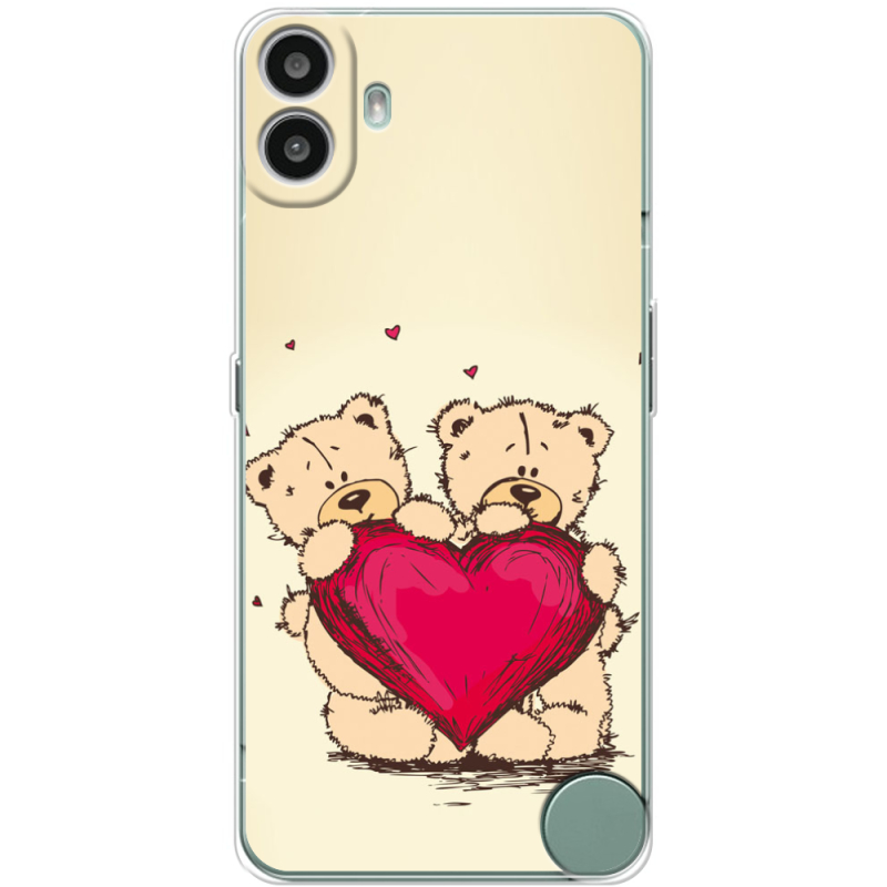 Чохол BoxFace Nothing CMF Phone 1 Teddy Bear Love