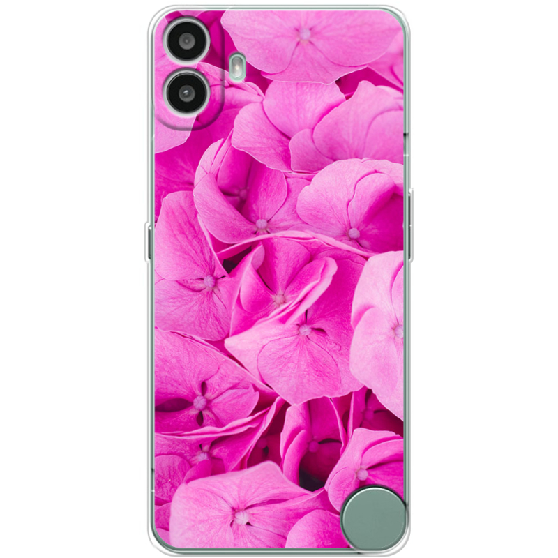 Чохол BoxFace Nothing CMF Phone 1 Pink Flowers