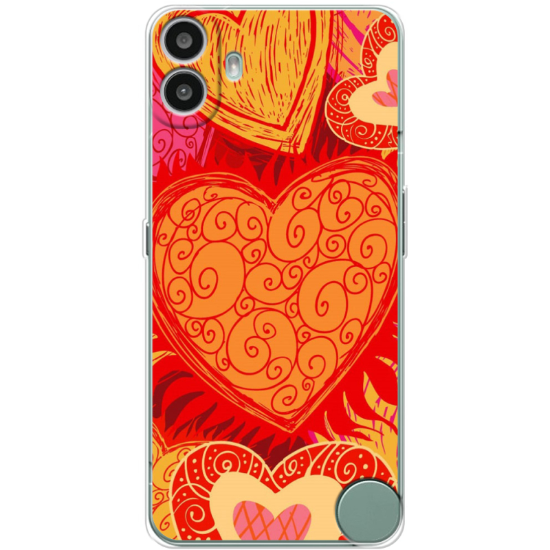 Чохол BoxFace Nothing CMF Phone 1 Warm Hearts
