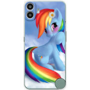 Чохол BoxFace Nothing CMF Phone 1 My Little Pony Rainbow Dash