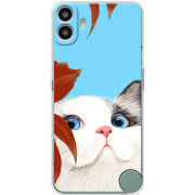 Чохол BoxFace Nothing CMF Phone 1 Wondering Cat