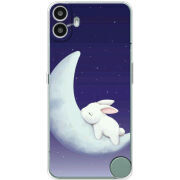 Чохол BoxFace Nothing CMF Phone 1 Moon Bunny