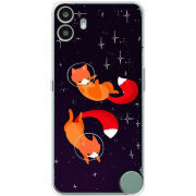 Чохол BoxFace Nothing CMF Phone 1 Fox-Astronauts