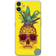 Чохол BoxFace Nothing CMF Phone 1 Pineapple Skull