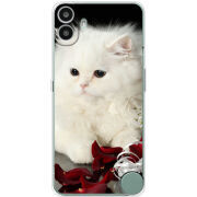 Чохол BoxFace Nothing CMF Phone 1 Fluffy Cat