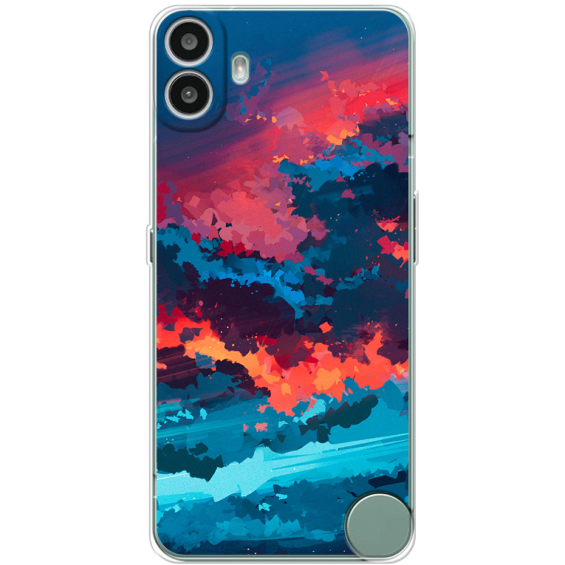 Чохол BoxFace Nothing CMF Phone 1 Thunderclouds