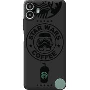 Чорний чохол BoxFace Nothing CMF Phone 1 Dark Coffee