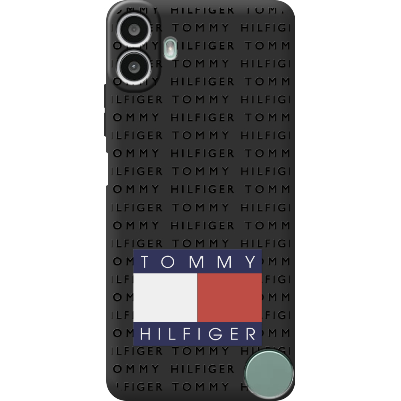 Чорний чохол BoxFace Nothing CMF Phone 1 Tommy Print