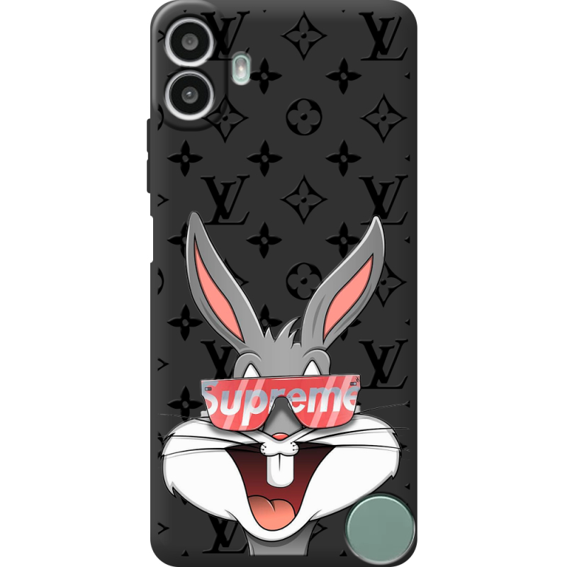 Чорний чохол BoxFace Nothing CMF Phone 1 looney bunny