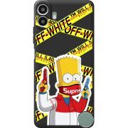 Чорний чохол BoxFace Nothing CMF Phone 1 White Bart