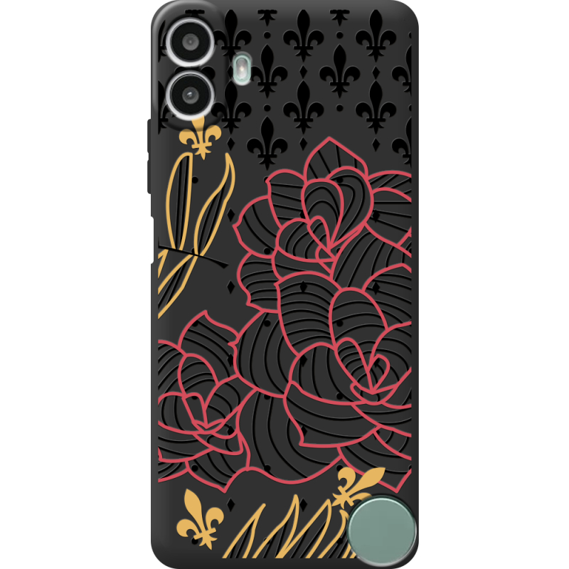 Чорний чохол BoxFace Nothing CMF Phone 1 FranceFlowers