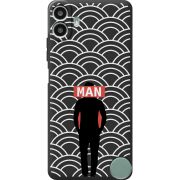 Чорний чохол BoxFace Nothing CMF Phone 1 Man Pattern