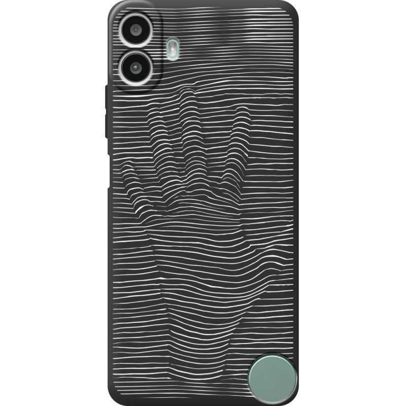 Чорний чохол BoxFace Nothing CMF Phone 1 Optical Hand