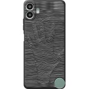 Чорний чохол BoxFace Nothing CMF Phone 1 Optical Hand