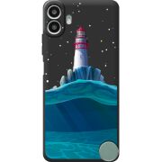 Чорний чохол BoxFace Nothing CMF Phone 1 Lighthouse