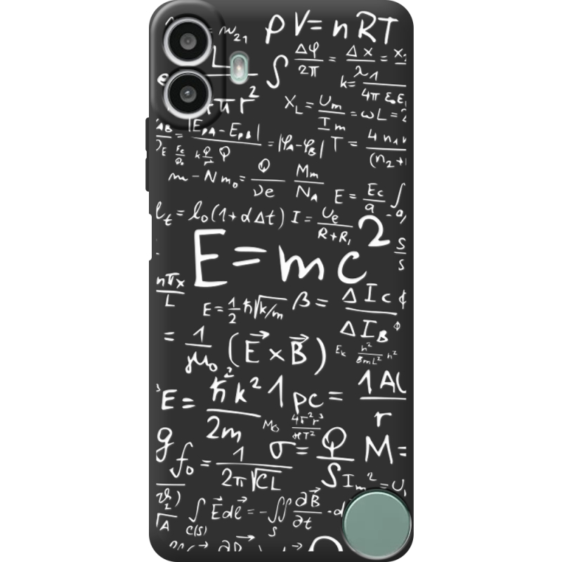 Чорний чохол BoxFace Nothing CMF Phone 1 E=mc2