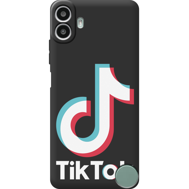 Чорний чохол BoxFace Nothing CMF Phone 1 Tik Tok