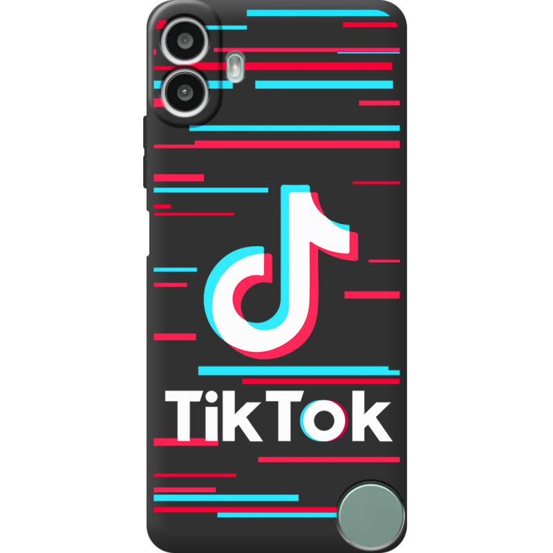 Чорний чохол BoxFace Nothing CMF Phone 1 Tik Tok