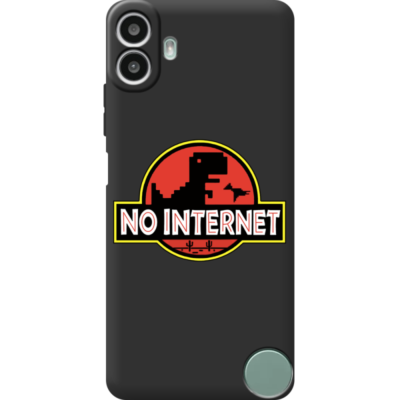 Чорний чохол BoxFace Nothing CMF Phone 1 No Internet