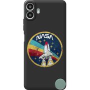 Чорний чохол BoxFace Nothing CMF Phone 1 NASA