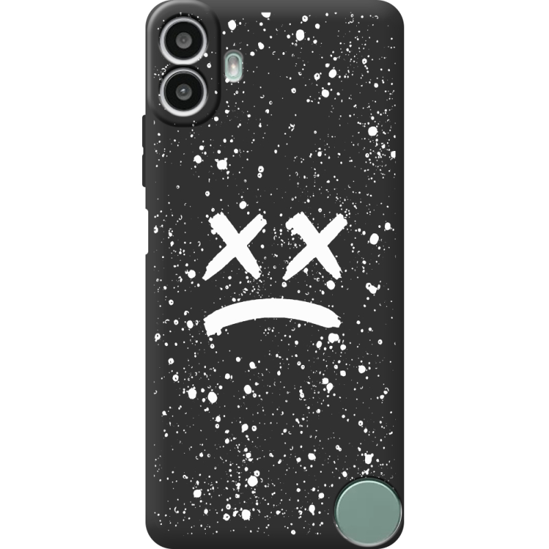 Чорний чохол BoxFace Nothing CMF Phone 1 Sad Way