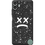 Чорний чохол BoxFace Nothing CMF Phone 1 Sad Way