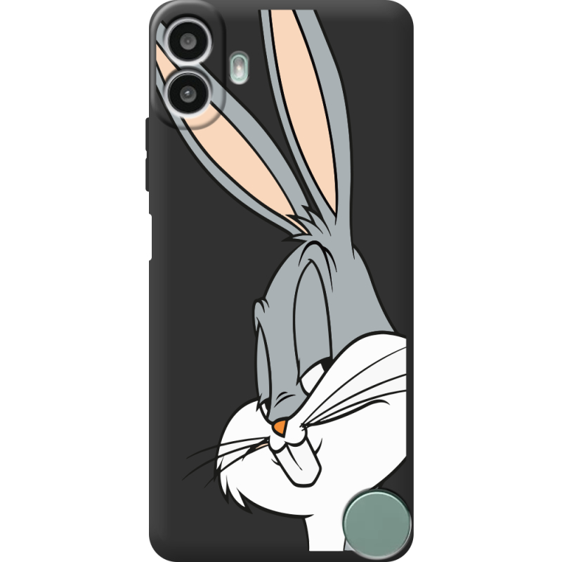 Чорний чохол BoxFace Nothing CMF Phone 1 Lucky Rabbit