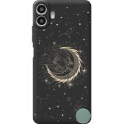 Чорний чохол BoxFace Nothing CMF Phone 1 Moon