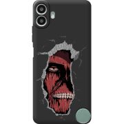 Чорний чохол BoxFace Nothing CMF Phone 1 Нападение на Титана