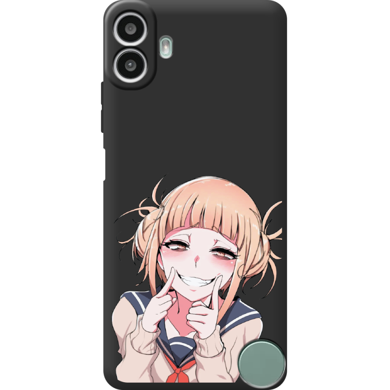 Чорний чохол BoxFace Nothing CMF Phone 1 Himiko Toga Smile