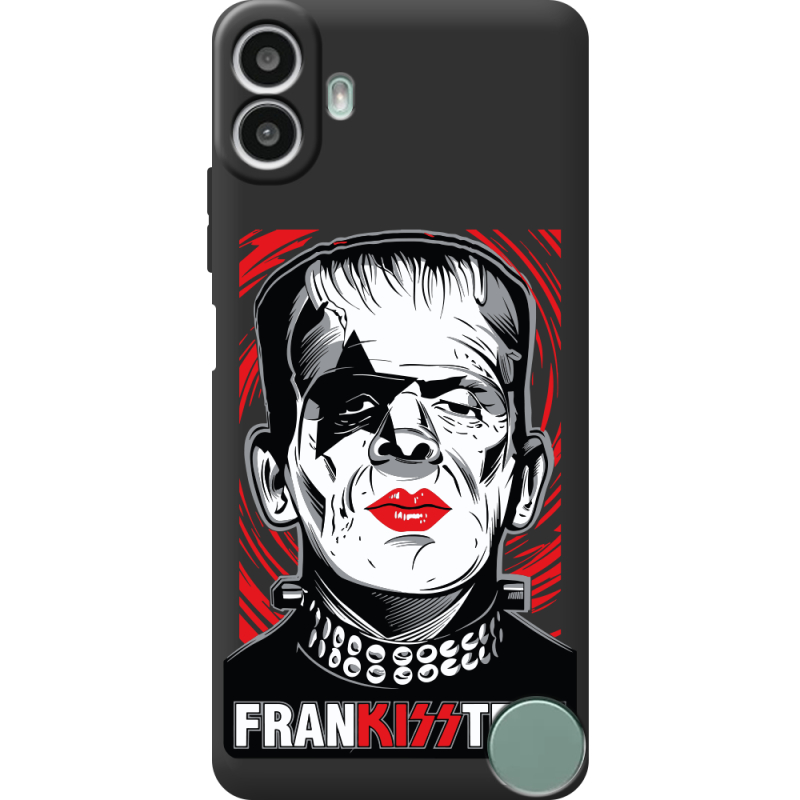 Чорний чохол BoxFace Nothing CMF Phone 1 Frankisstein