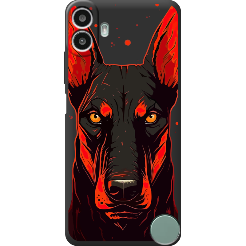 Чорний чохол BoxFace Nothing CMF Phone 1