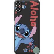 Чорний чохол BoxFace Nothing CMF Phone 1 Гавайський гість Stich