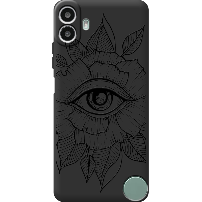 Чорний чохол BoxFace Nothing CMF Phone 1 Eye