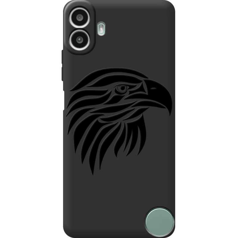 Чорний чохол BoxFace Nothing CMF Phone 1 Eagle