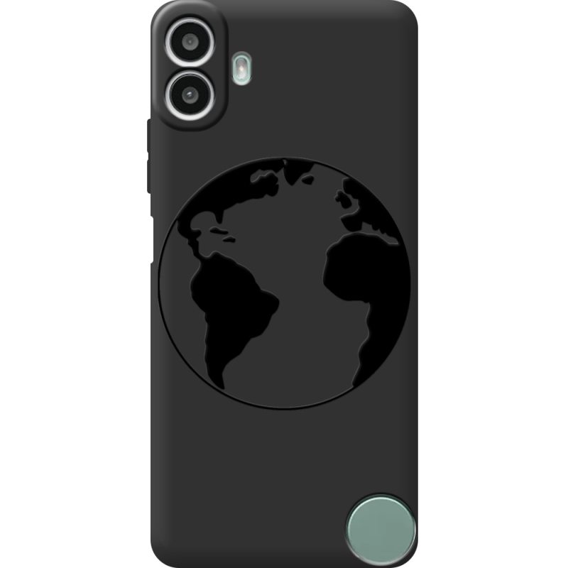 Чорний чохол BoxFace Nothing CMF Phone 1 Earth