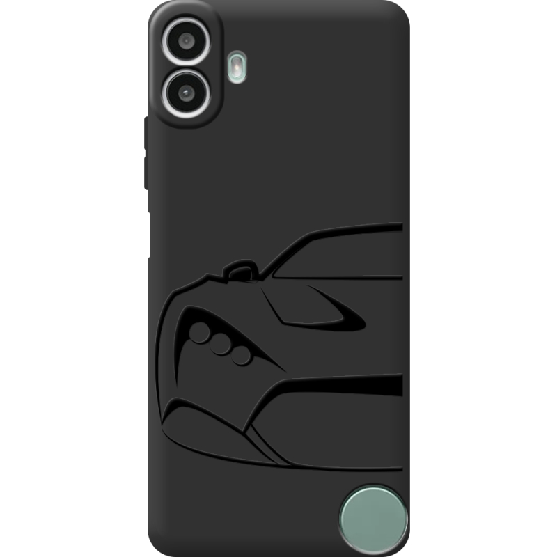 Чорний чохол BoxFace Nothing CMF Phone 1 Sportcar